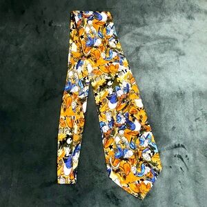 Tie Rack Disney Donald Duck 100% Silk Tie Made in Italy